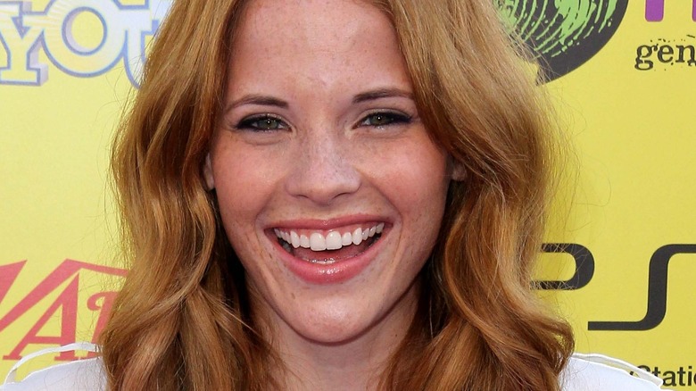 Katie Leclerc grinning 