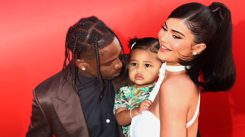 Kylie Jenner, Travis Scott et Stormi