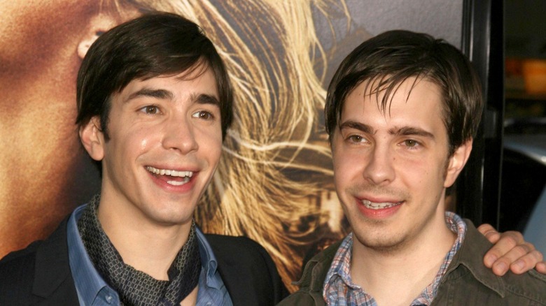 Justin Long et Christian Long souriant