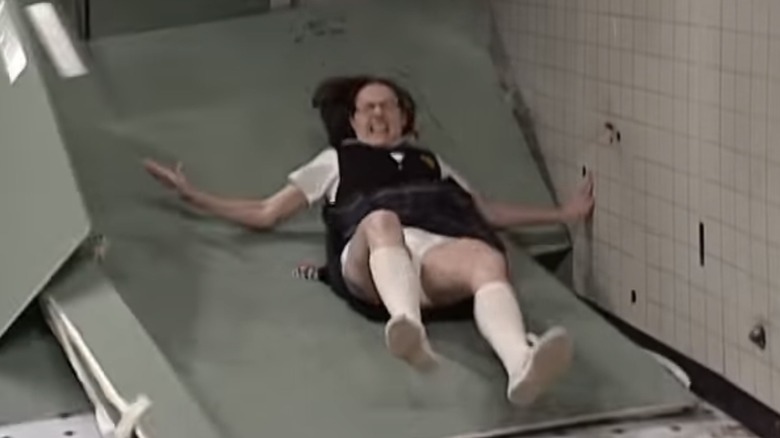 Molly Shannon sur le plateau de Saturday Night Live