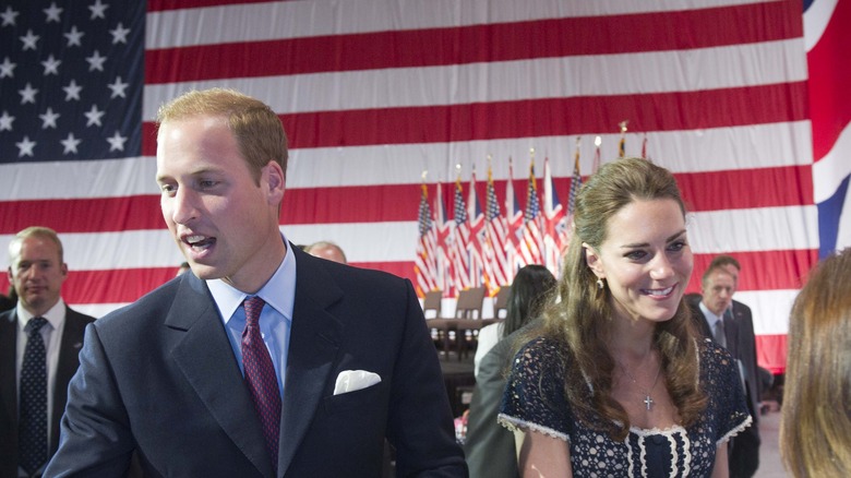 Le prince William et Kate Middleton en visite en Californie en 2011