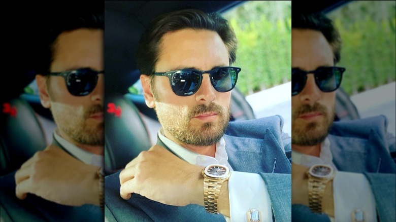 Scott Disick montre sa montre