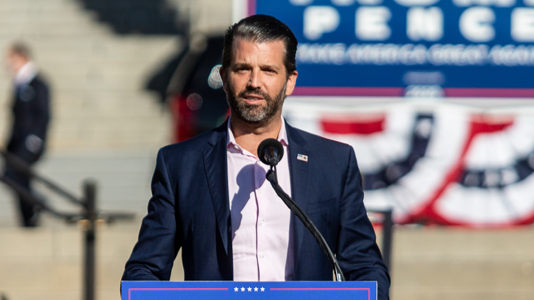 Donald Trump Jr. lors d'un événement 