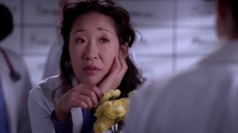 Sandra Oh dans le rôle de Cristina Yang dans Grey's Anatomy 