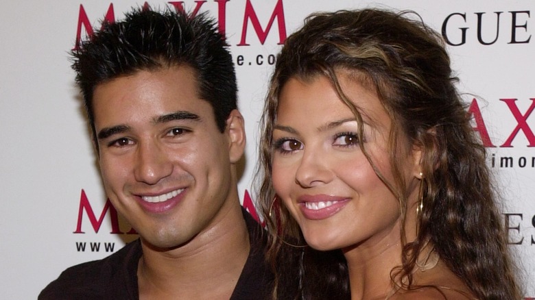 Mario Lopez, Ali Landry souriant