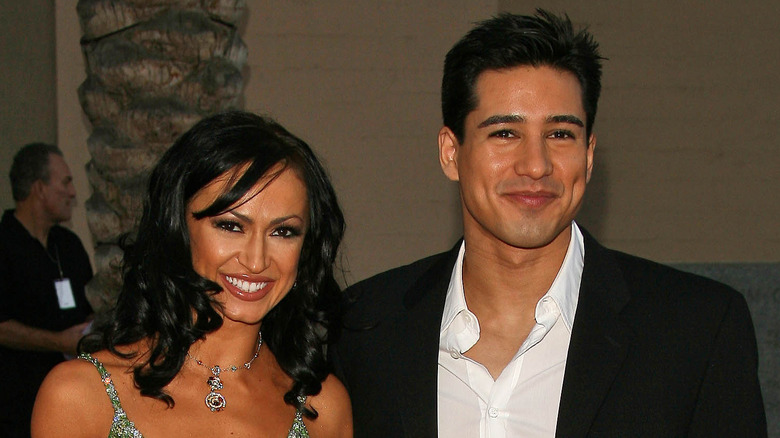 Karina Smirnoff avec Mario Lopez