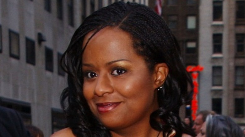 Tempestt Bledsoe souriant à New York City