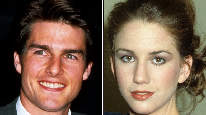 Tom Cruise, Melissa Gilbert, image partagée, tous deux souriants