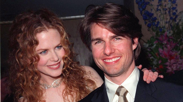 Nicole Kidman et Tom Cruise, tous deux souriants