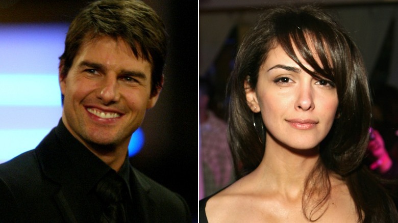 Tom Cruise, Nazanin Boniadi, séparés, tous deux souriants