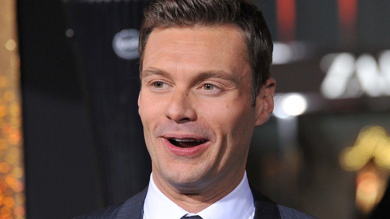 Ryan Seacrest bouche ouverte 