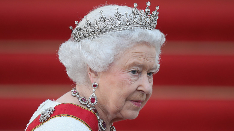 couronne de la reine Elizabeth