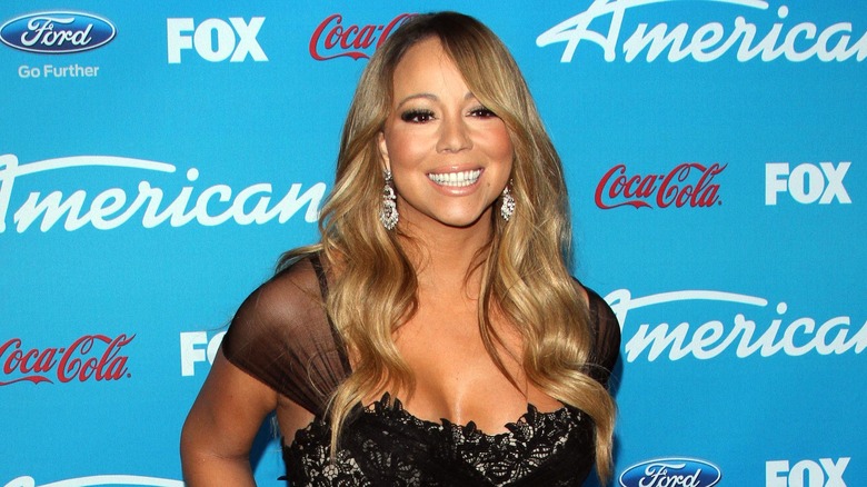 Mariah Carey souriante