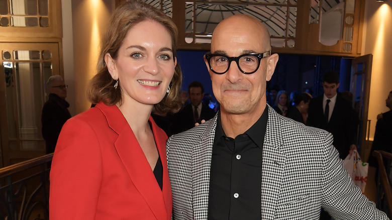 Felicity Blunt, Stanley Tucci, Paris, 2020 