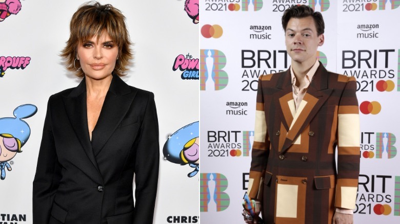 Lisa Rinna et Harry Styles sur différents tapis rouges