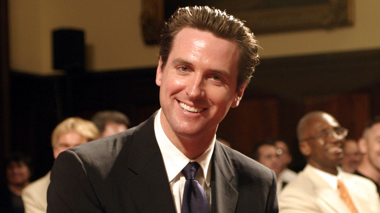 Gavin Newsom souriant