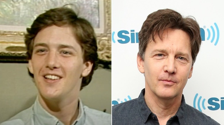 Image split jeune et vieux Andrew McCarthy