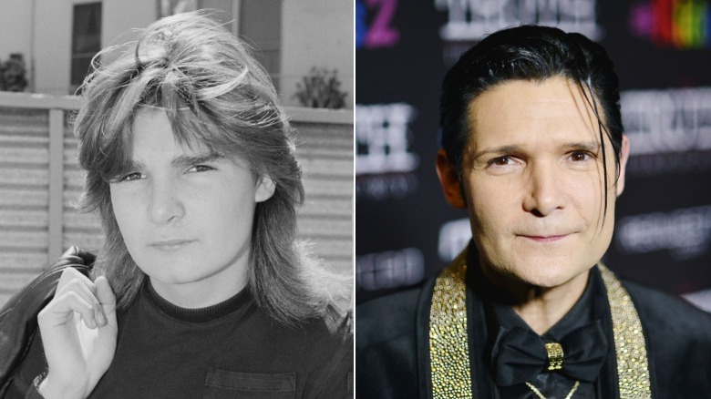 Les jeunes et les vieux Corey Feldman se séparent de l'image