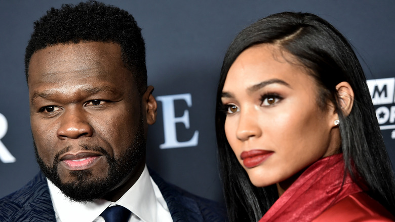 50 Cent et Jamira Haines à l'écart