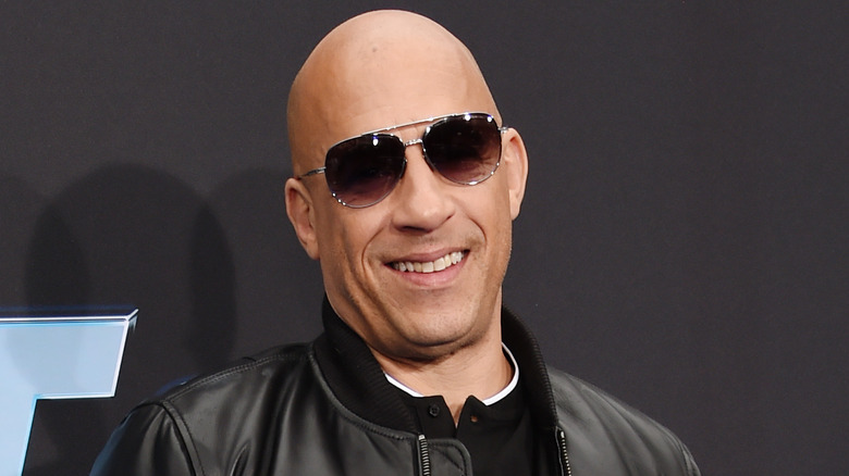 Vin Diesel souriant lors d'un événement