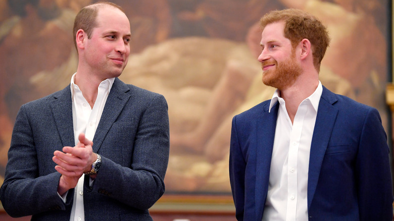 Le prince William et le prince Harry