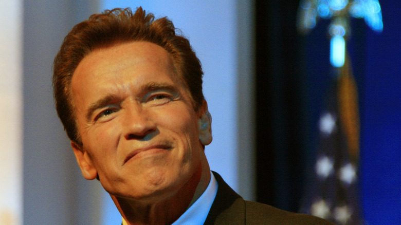 Arnold Schwarzenegger en costume