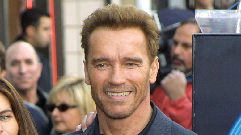 Arnold Schwarzenegger à l'extérieur