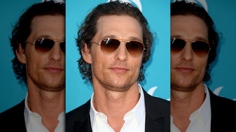 Lunettes de soleil Matthew McConaughey 