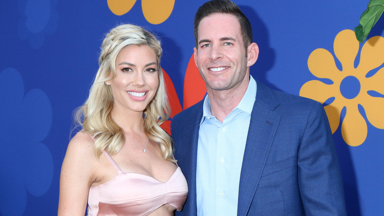 Heather Rae Young et Tarek El Moussa sur le tapis rouge