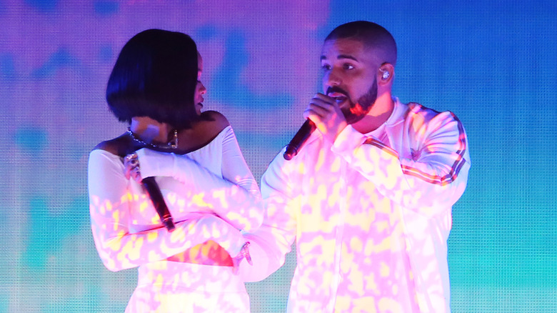 Rihanna et Drake en spectacle