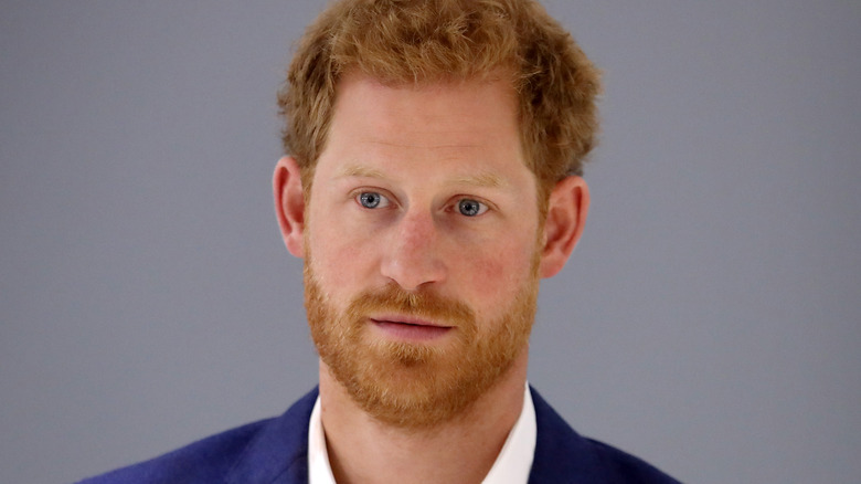 Barbe du prince Harry