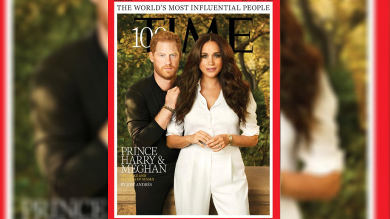 Couverture Prince Harry et Meghan Markle TIME