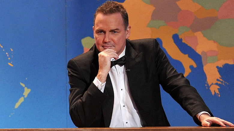 Norm Macdonald au bureau "SNL" Weekend Update