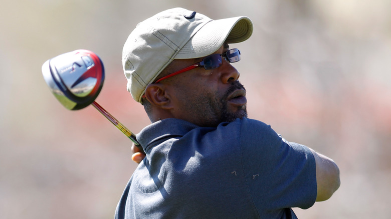 Darius Rucker sur le terrain de golf