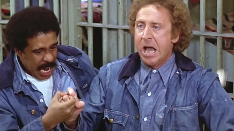 Richard Pryor et Gene Wilder dans Stir Crazy