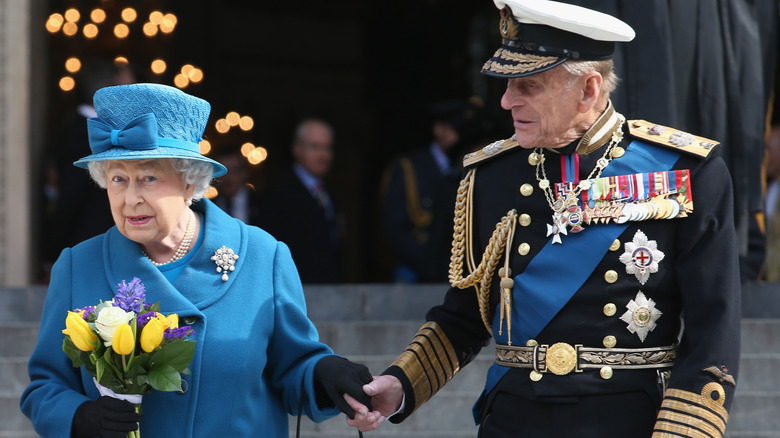 La reine Elizabeth et le prince Philip