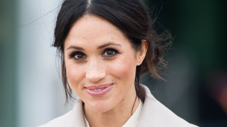 Le chignon de Meghan Markle