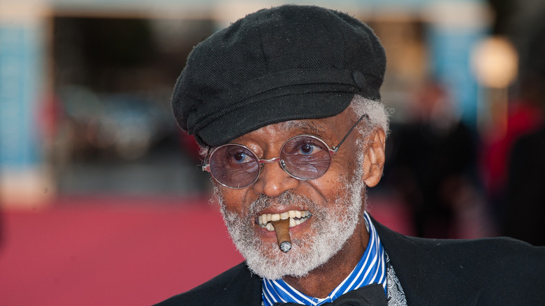 Melvin van Peebles arrive à la première de 