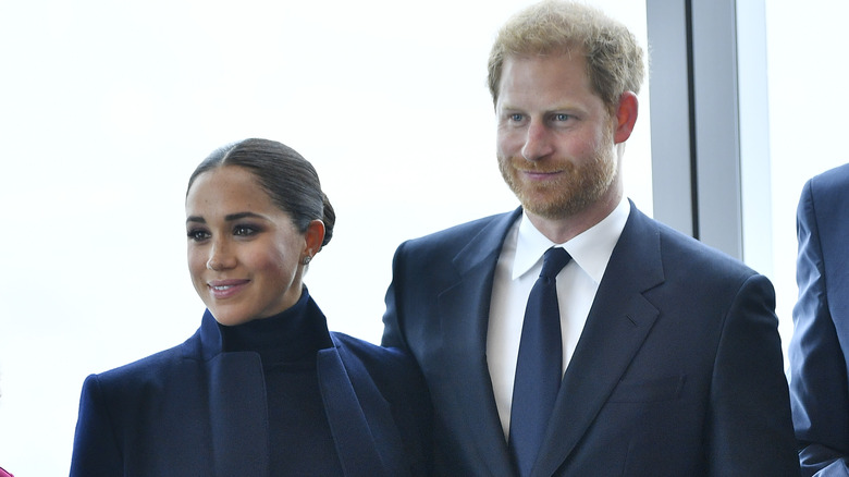 Le prince Harry et Meghan Markle en visite à New York