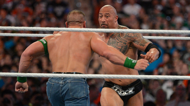 The Rock et John Cena à WrestleMania 29