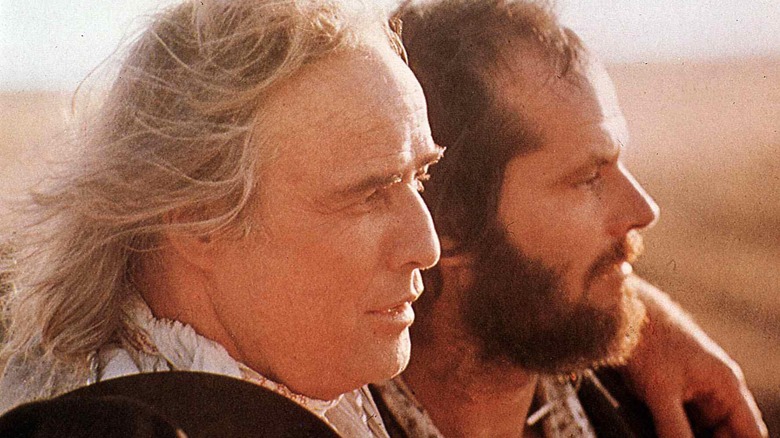 Marlon Brando et Jack Nicholson dans The Missouri Breaks