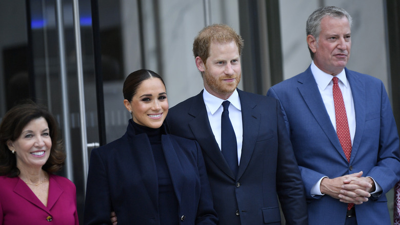 Le prince Harry et Meghan Markle à New York