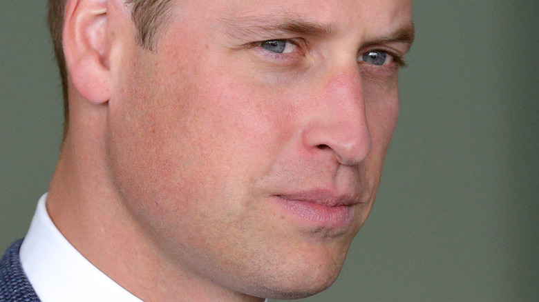 Les yeux bleus du prince William