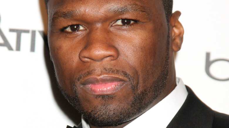 50 Cent sur le tapis rouge