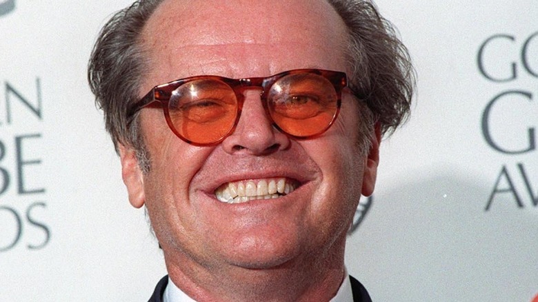 Jack Nicholson avec un grand sourire