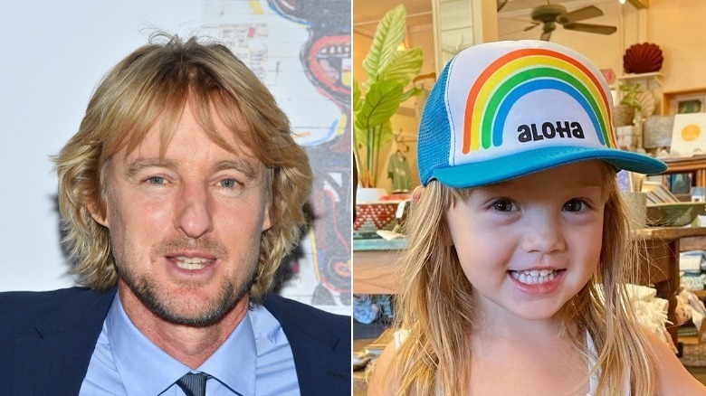 Owen Wilson et sa fille Lyla 