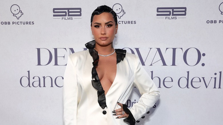 Demi Lovato assistant à l'événement OBB Premiere pour YouTube Originals Docuseries 'Demi Lovato: Dancing With The Devil'