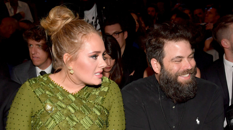 Adele, Simon Konecki aux Grammys