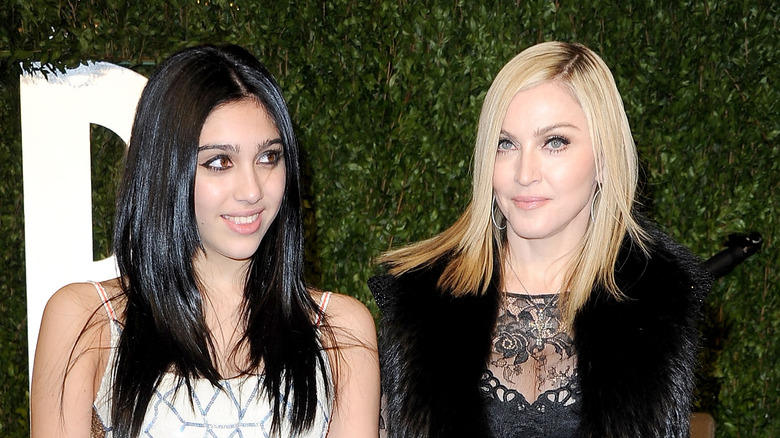 Madonna et Lourdes Léon sur le tapis rouge