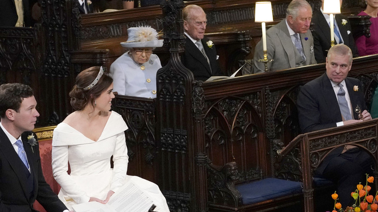 Le siège vide au mariage de la princesse Eugénie